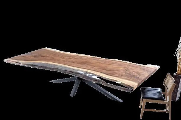 Suar Epoxy Table On Wooden