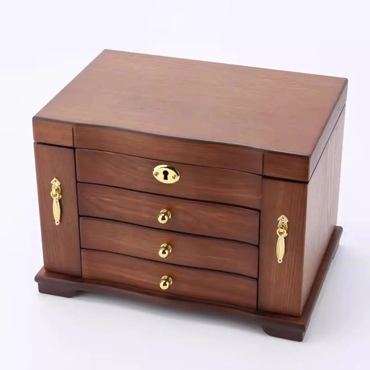 Engrave 45-Layer Wooden Jewelry Box