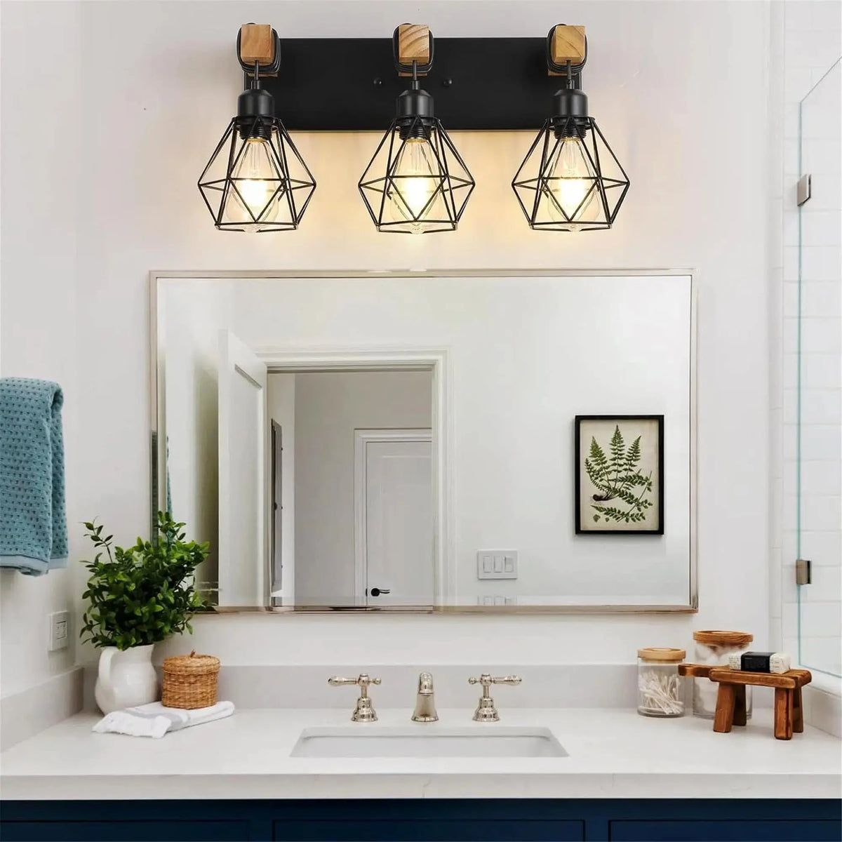 Farmhouse Vanity Light for Bathroom