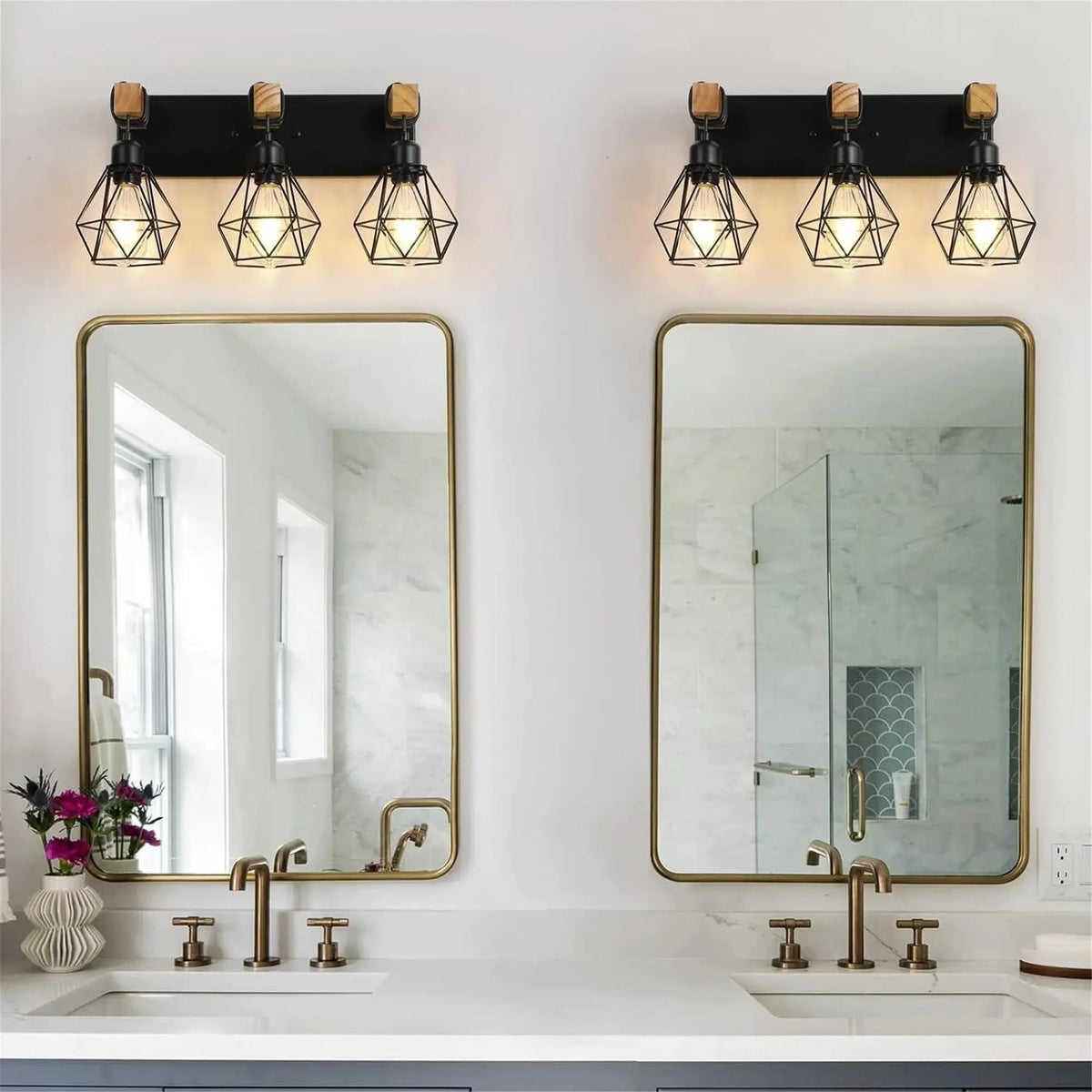 Farmhouse Vanity Light for Bathroom