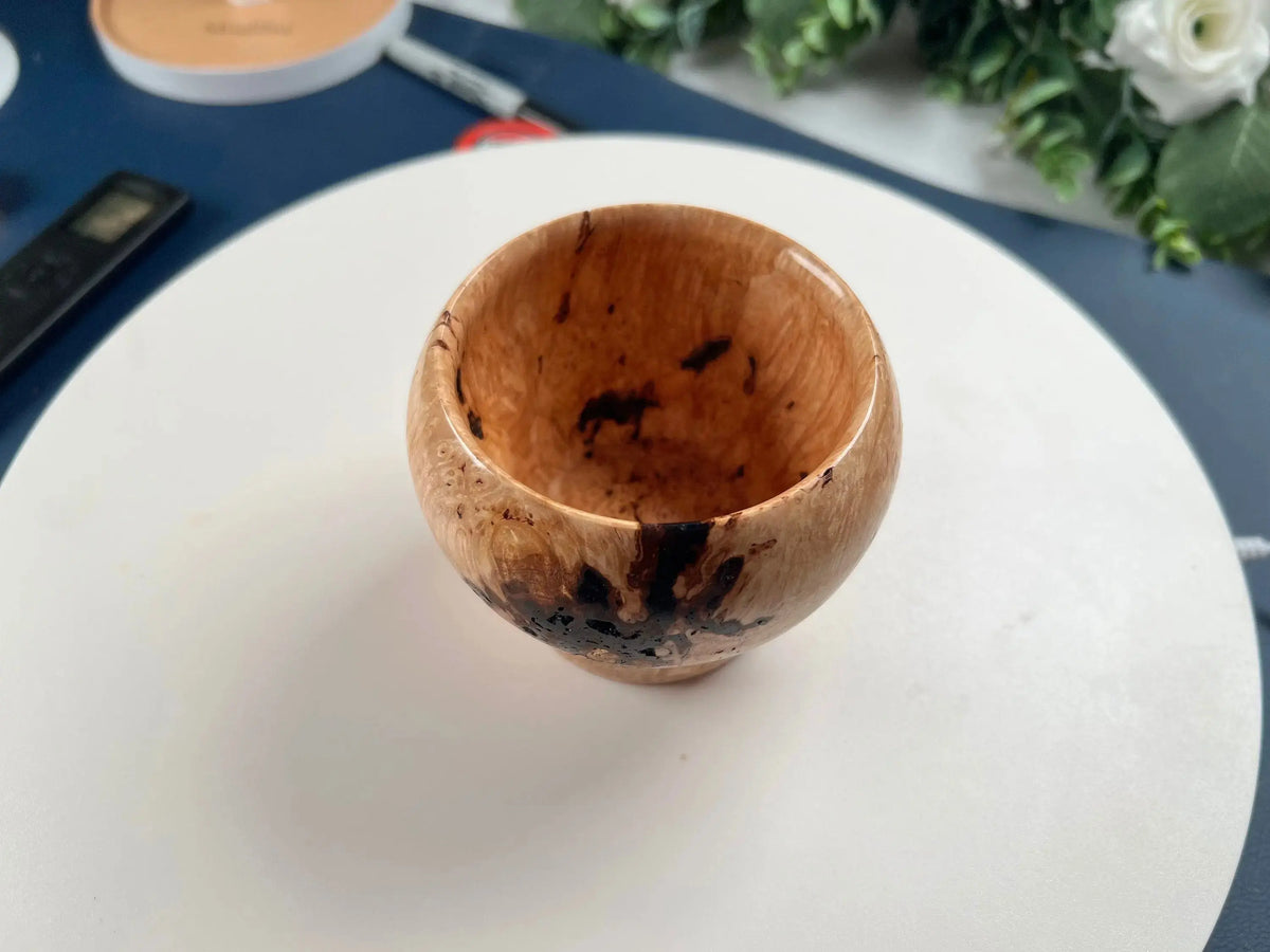 Maple Burl Decorative Bowl