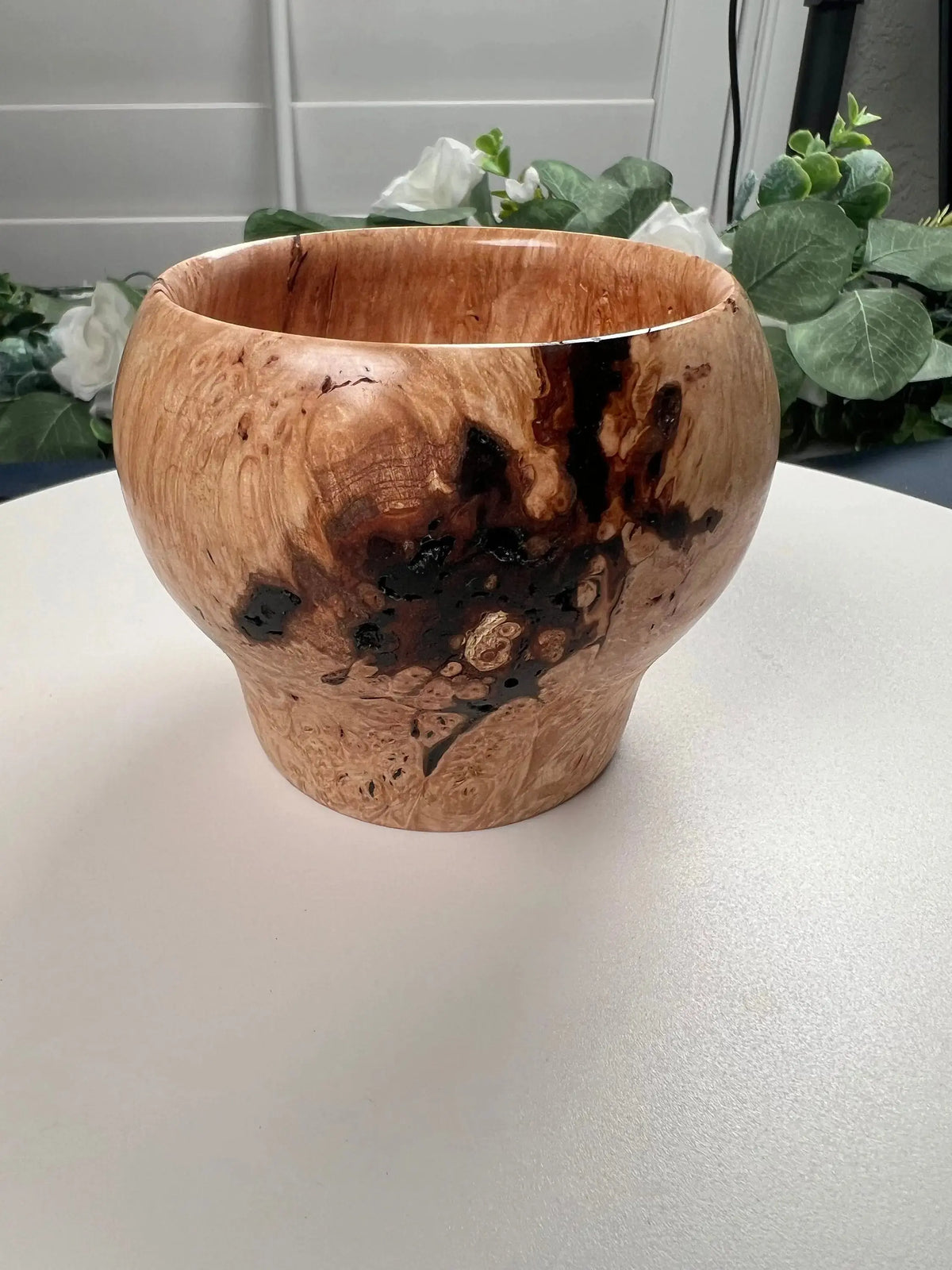 Maple Burl Decorative Bowl