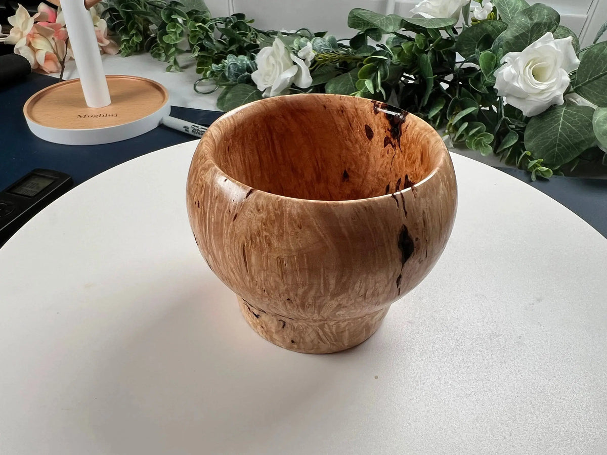 Maple Burl Decorative Bowl