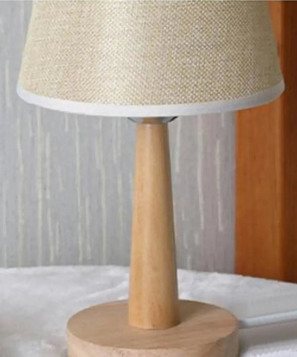 Minimalist Wooden Table Lamp