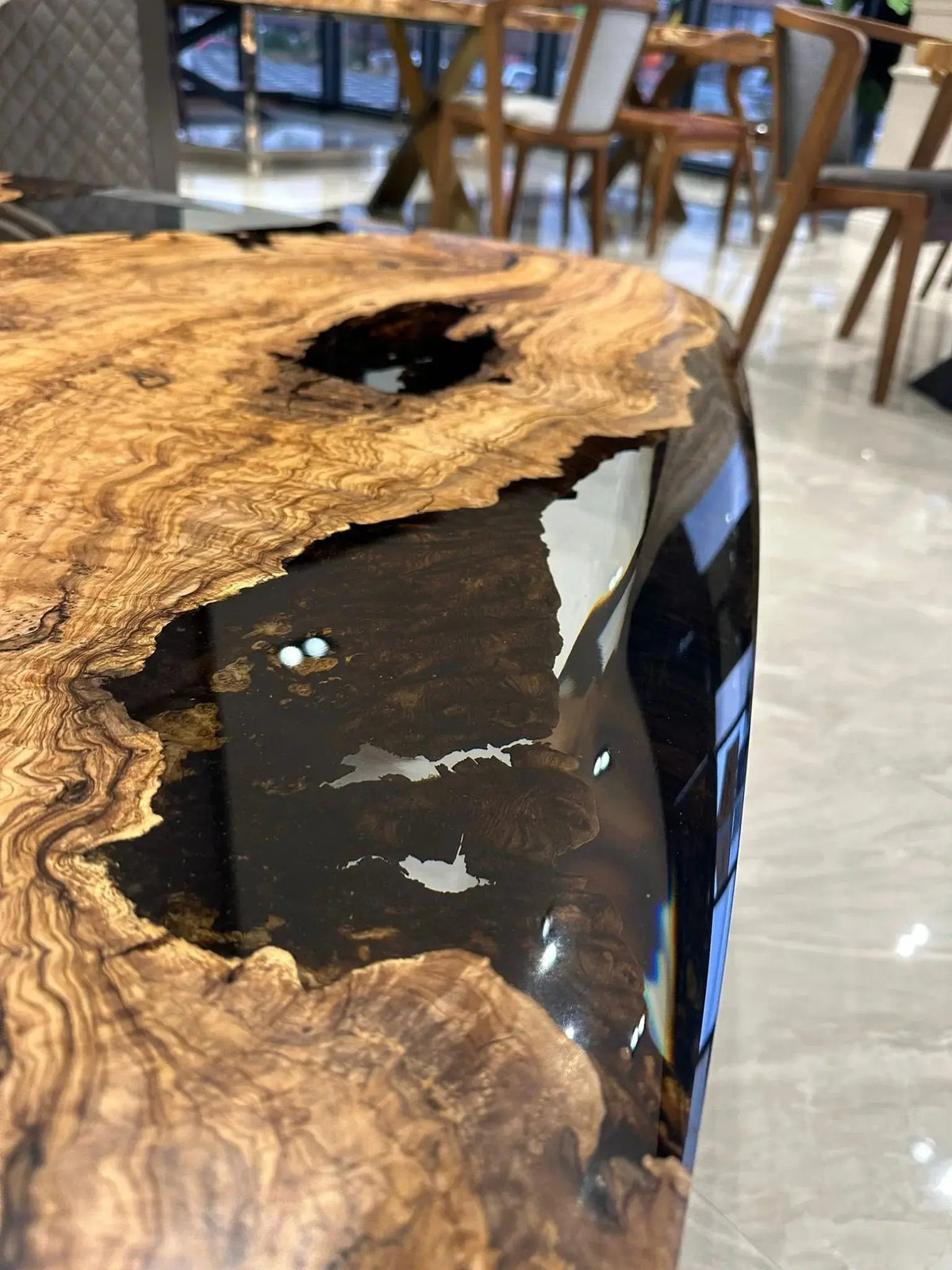 Olive Wood Coffee Table | Living Room Central Table