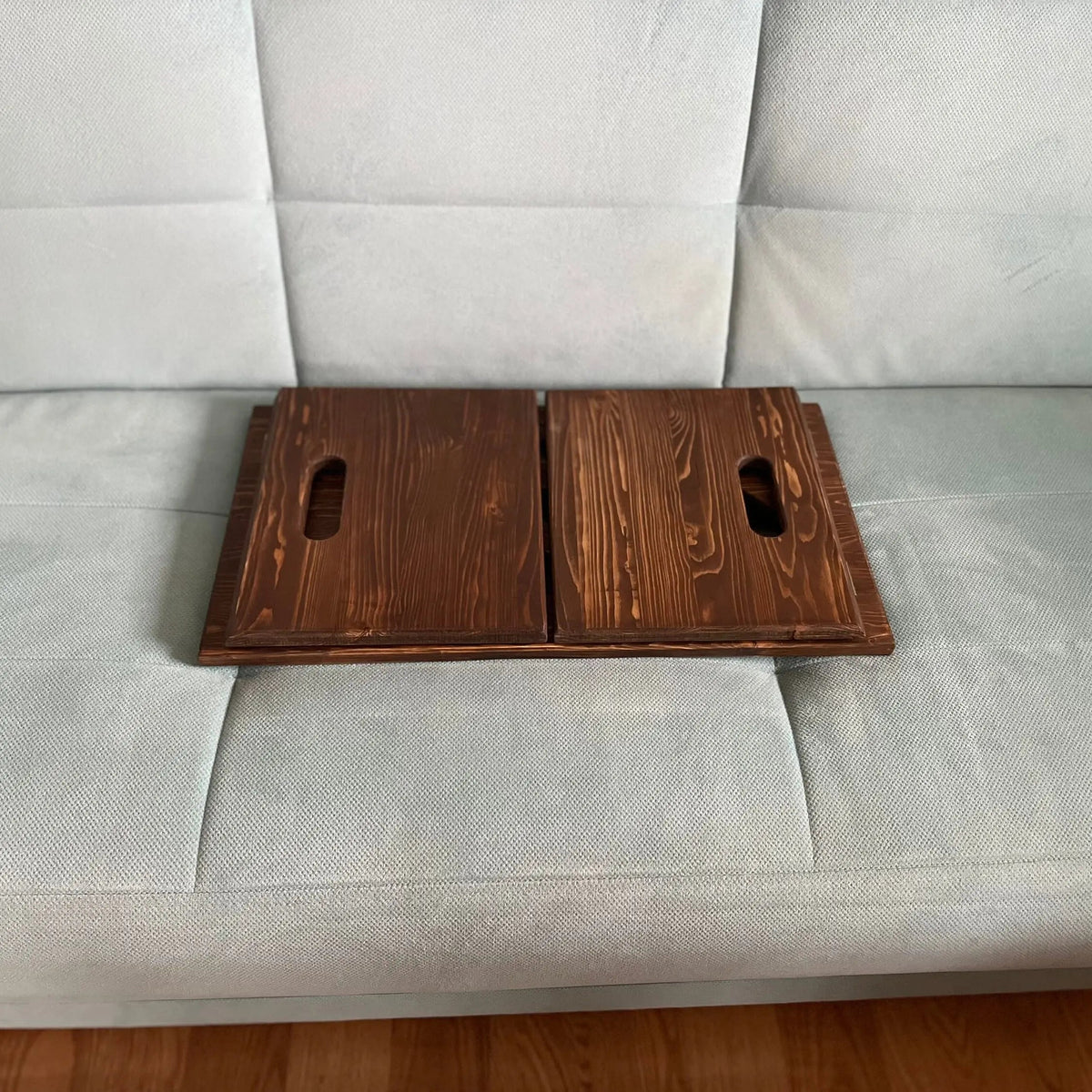 Spacesaver Laptop Stand On Wooden