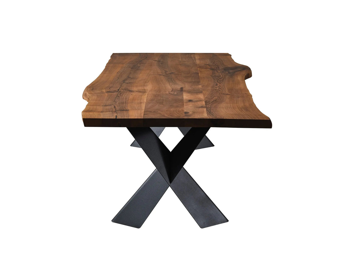 Walnut Kitchen Table | Natural Wooden Dininig Table | Living Room Table On Wooden